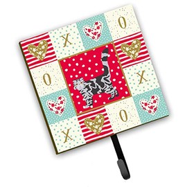 Caroline's Treasures Foldex Exotic Fold #1 Cat Love Leash or Key Holder Hooks, Multicolor