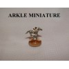 ARKLE UK MINIATURE FIGURINE HAND PAINTED HORSE RACE JOCKEY SILK