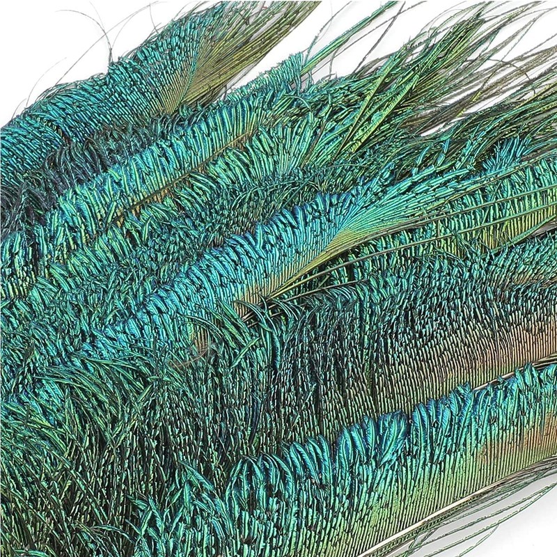 20 Pcs Peacock Feathers, Feathers, Feather, Green Feathers, Feathers for
