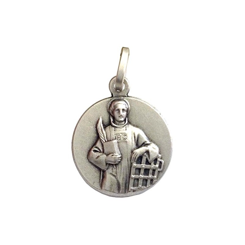925 Sterling Silver Saint Lawrence Medal