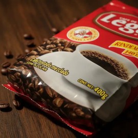 Café Legal Tostado Mezclado Con Azúcar 400 Gr Caja 12 Piez                                                                                            