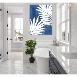 Fine Art Canvas Night Herbs I Canvas Wall Decor by Artist Isabelle Z for Living Room, Bedroom, Bathroom, Kitchen, Office, Bar, Dining & Guest Room - Ready to Hang - 32 in x 43 in