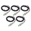 Pack of 5 Inductive Proximity Sensor M12 Proximity Sensor NPN