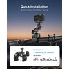 TELESIN Super Clamp Mount | Bike Mount for DJI Osmo