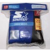 Starter Boy's Crew Socks STARTER 12-Pack Dri-Star Med. Shoe Size