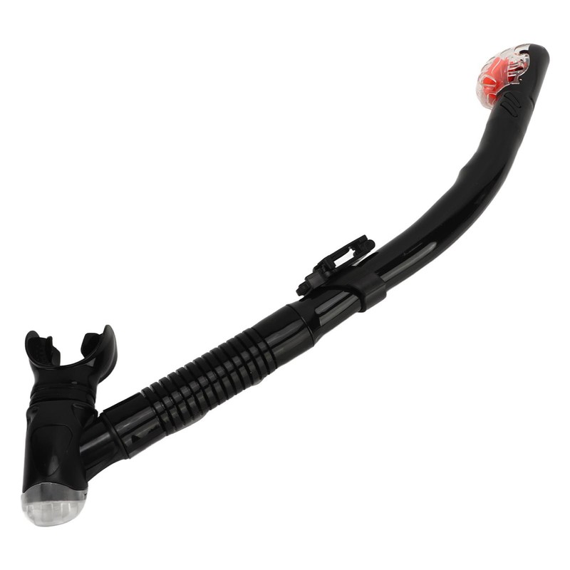 Dry Snorkel Tube PVC Silicone Easy Breath Lightweight Swimming Snorkel