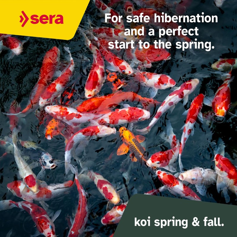 sera 1 Piece KOI Professional Spring/Autumn Food, 4.86 lb/2200 g