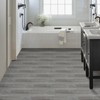 Peel and Stick Floor Tile, 10-Pack 15 Sq.Ft, Natural Grey