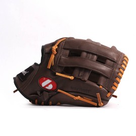BARNETT GL-125 RH Competition baseball glove, genuine leather, outfield 12.5', Black, (Right-hand glove for left-handers)