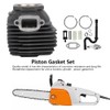 46mm Cylinder Piston Gasket Kit Replacement for Stihl 028/Super AV