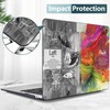 TWOLSKOO Case for MacBook Air 13 inch, Plastic Hard Shell