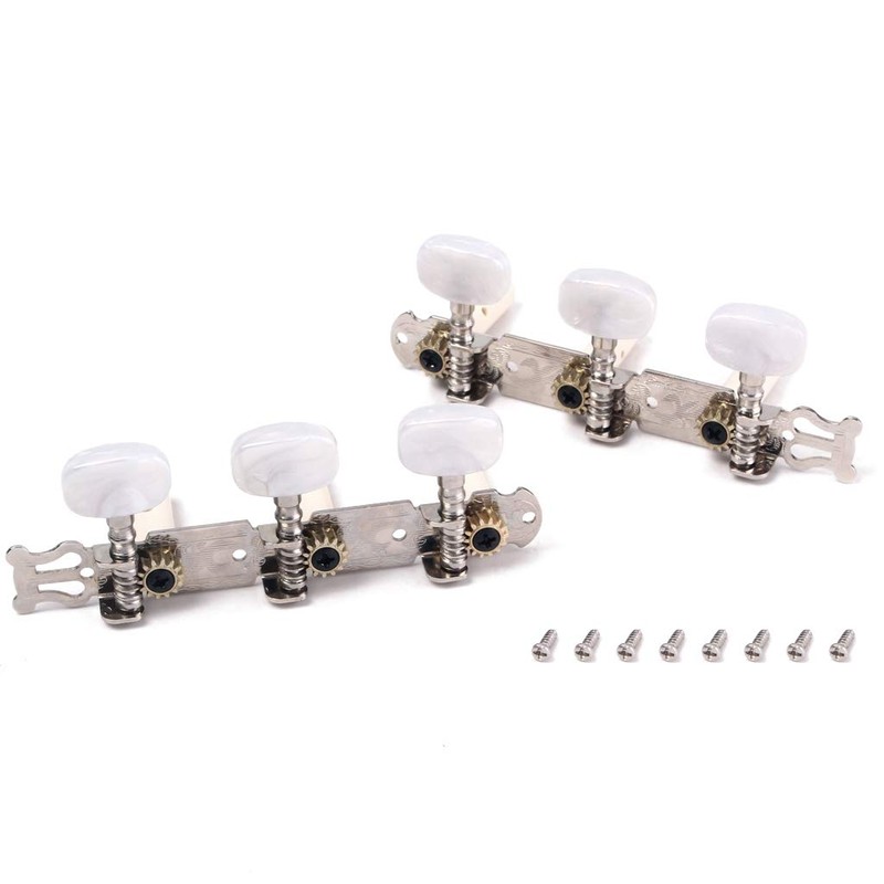 Alnicov 2 Pcs Guitar Machine Heads Tuning Pegs Tuning Keys