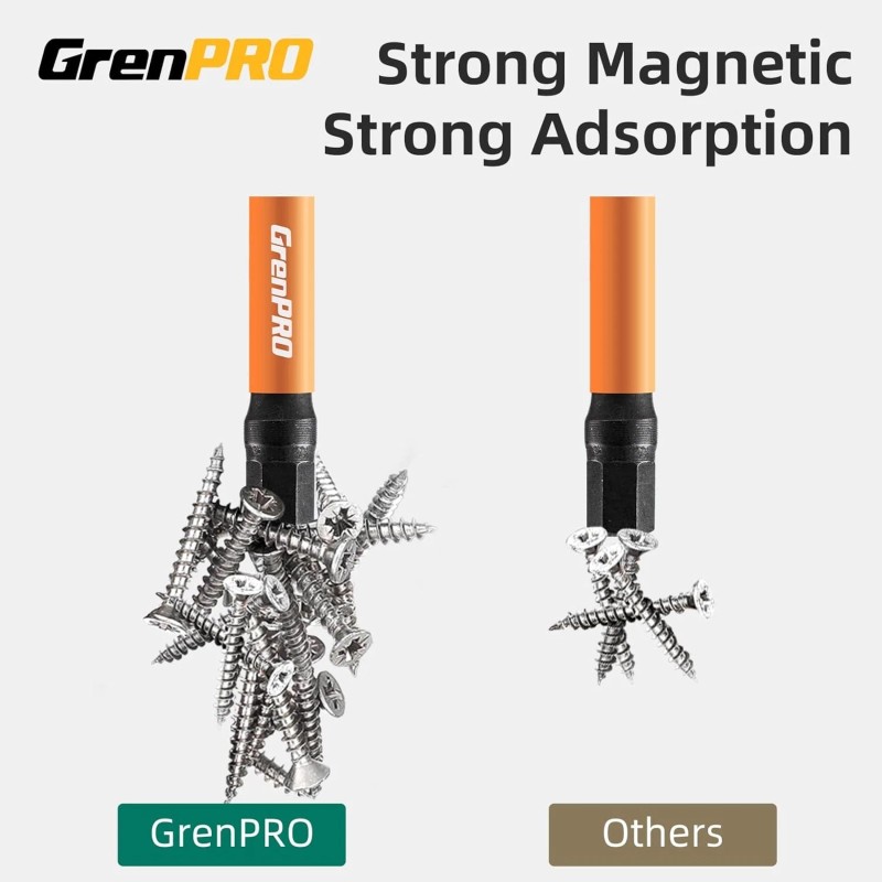 GRENPRO Allen Wrench Drill Bit Set 22pc Hex Set, Impact