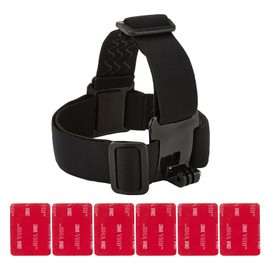 Head Strap Headband, Head Strap, Headband, Holder for GoPro, Action Camera Accessories, Actioncam Head Strap Sports, Compatible with GoPro Action Cameras