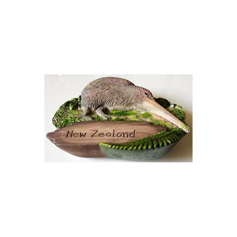 Kiwi NEW ZEALAND Resin 3D fridge Refrigerator Thai Magnet Hand