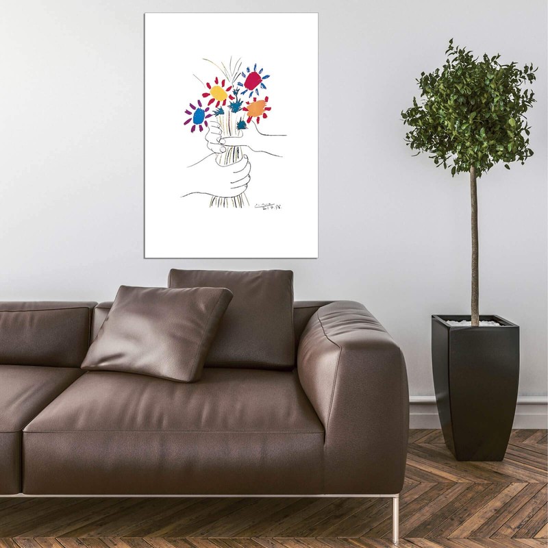 Spiffing Prints Pablo Picasso Petite Fleurs - Large - Archival