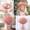 N&T NIETING Babys Breath Artificial Flowers Bulk, 15Pcs Fake Gypsophila
