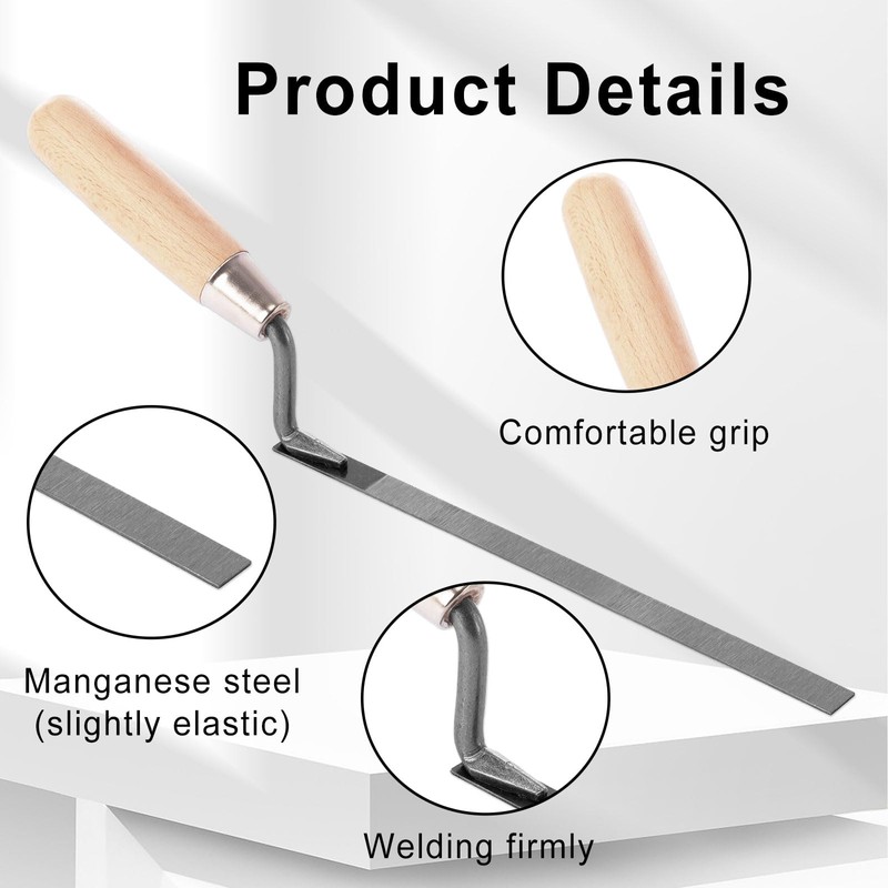 Pointing Trowel Bricklaying Tool,Trowel Cement Tool - Stainless Steel Material