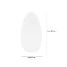 Baluue Foot Skin Scrubber Callus Remover Tool for Smooth Heels Ergonomic Design Pedicure File for Dead Skin Comfortable to Use