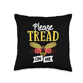 Spotted Lanternfly Trap Insect Spray Lantern Fly Throw Pillow