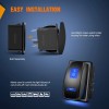 Nilight LED Light Bar Rocker Switch Stereo Rocker Switch 5