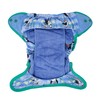 Pop in Nappy with Press Stud - Blue
