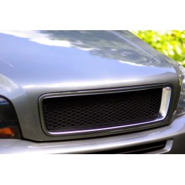DSX SPORT Grill Grille MATTE BLACK MESH & SATIN FRAME - for VOLVO XC90 2003 - 2015