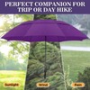 ZOMAKE Umbrella, Storm Resistant Pocket Umbrella, Large, 54 Inch Golf