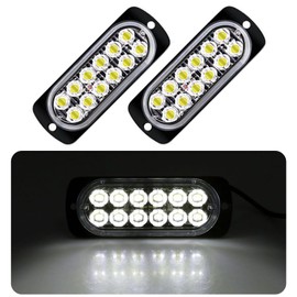 sakurawing Universal Strobe Flash LED Light Daylight Car Motorcycle Truck 12v 24v Waterproof Explosion Custom White