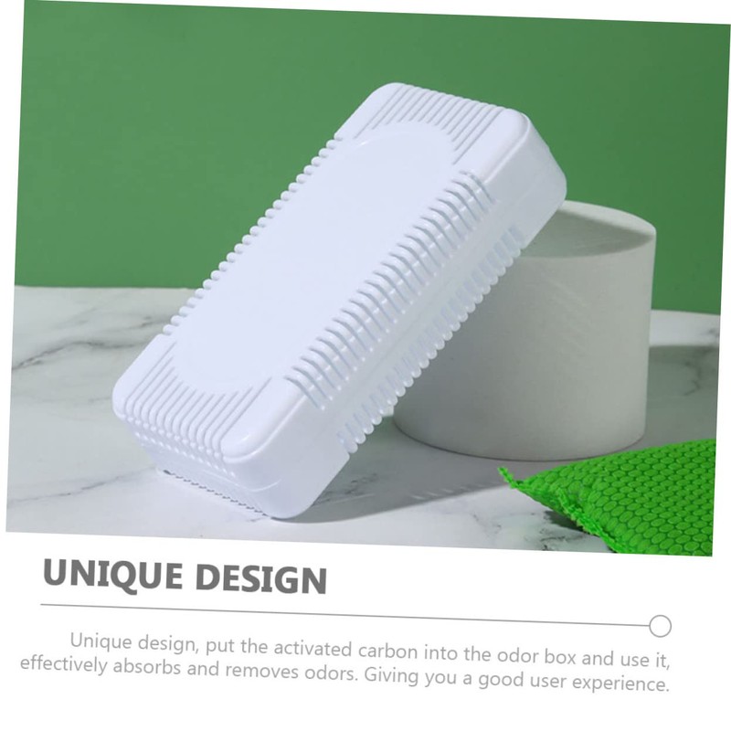 DOITOOL Refrigerator Odor Box Activated Carbon Fridge Deodorizer Case Air