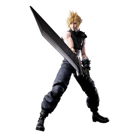 Final Fantasy VII Reverse Play Arts Kai Cloud Strife, PVC Pre-painted Action Figure