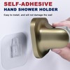 BSTIIU Hand Held Shower Head Holder, Adhesive Showerhead Bracket, Angle