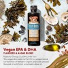 SunnyBay- Barleans Vegano Omega Líquido de Lino y Algas a