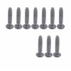 Eagle Model 3x15mm Titanium Screw, Pan Tapping Screw (10) 150-TR315T