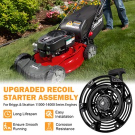 796497 Briggs and Stratton Rewind Starter Pull Start Assembly for Briggs & Stratton 7.75 8.5 8.75 10.5 HP Toro Timemaster Craftsman Troy Bilt Recoil Starter Replacement Power Washer Parts BS-796497