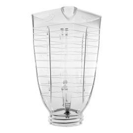 Break resistant plastic blender jar for Oster & Osterizer.