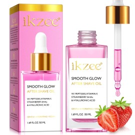 Maani Essence Strawberry Vanilla After Shave Oil, Soft Serve After Shave Oil to Smooth Skin wi