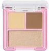 GALLZ Hanamichi 3D Palette 02 Deep Sculpting Brown 3.8g |
