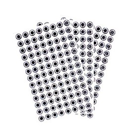3D Fish Lure Eyes - 12mm Silver - 300 pcs - Item #844