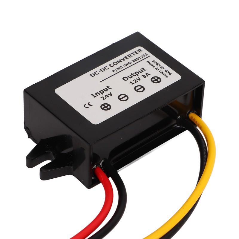DC to DC Converter 18‑40V to 12V 3A 36W IP68