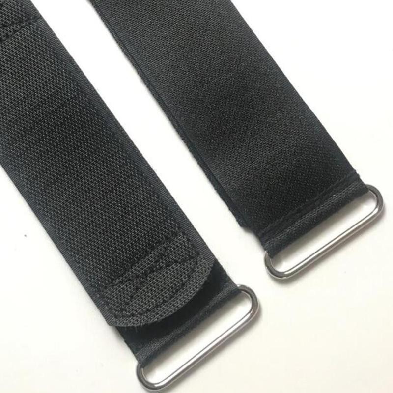2 Pieces Exercise Bike Pedal Straps Adjustable Belts Portable Foot