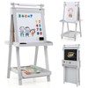 Costzon Easel for Kids, 3 in 1 Foldable Art Easel