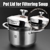 GOLDEN KEY Deep Fryer Pot with Basket and Lid,4.0L/4.2QT 304