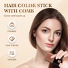 2 en 1 Peine con Tinte Portátil De Cabello para