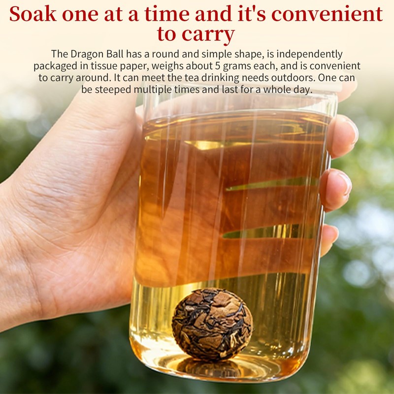 XIXICHA White Tea 2013 Shou Mei Dragon Pearls Tea FudingWhiteTea