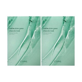 Kim Jeong-moon Aloe Phyto Green Ampoule Mask 10 sheets 2 Ss / 김정문알로에 피토그린 앰플 마스크 10매 2개 Ss