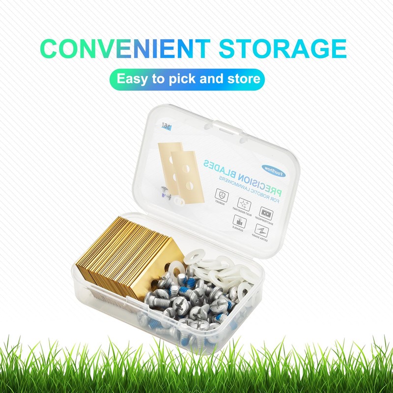 36Pcs Replacement Blades Compatible for Mammotion Luba and YUKA All