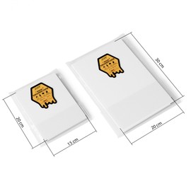 Rosin Presspapier 20x15 cm extra stark 80g per m2 Parchment Paper Hitzebeständigkeit bis 260grad Silikon Antihaftbeschichtung für Wachskonzentrate (50 Stück pro Packung) (20 x 15 cm)