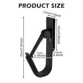 Universal Tool Belt Hook, Heavy-Duty Scaffolding Tool Organizer Clip for Drills, Impact Wrenches, Cordless Tools, Belt Accessory Holder for Jobsite and Construction