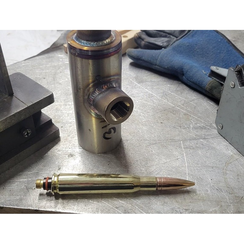 50 cal Bullet Tig Welding Back Cap 57Y02, Welding Equipment,